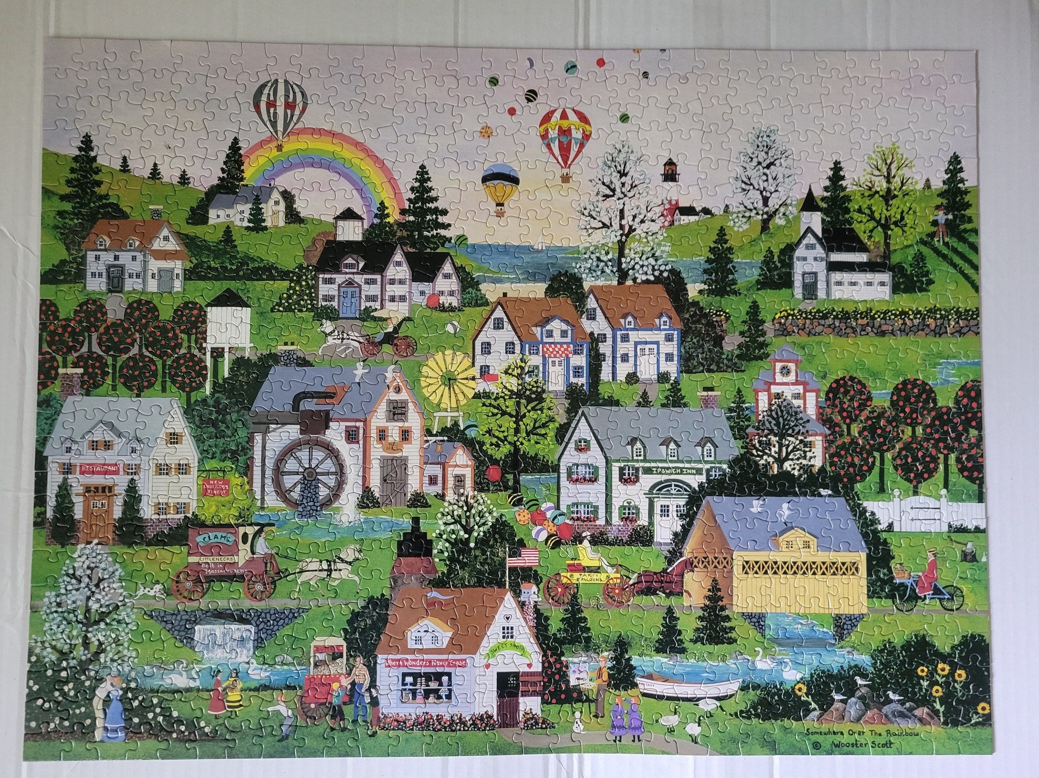 1000-piece Jane Wooster Scott jigsaw puzzle from Goodwill