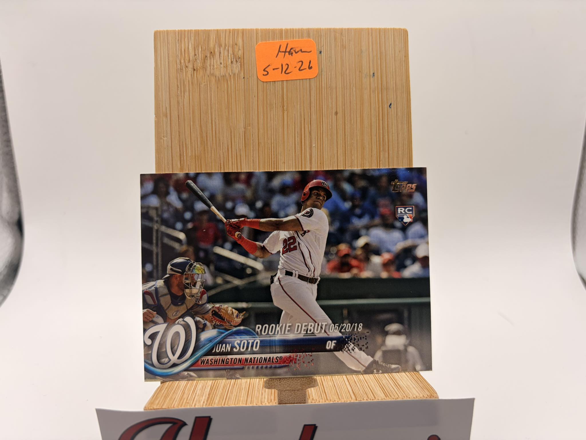 Juan Soto's 1/1 Dominican Republic Superfractor just surfaced on