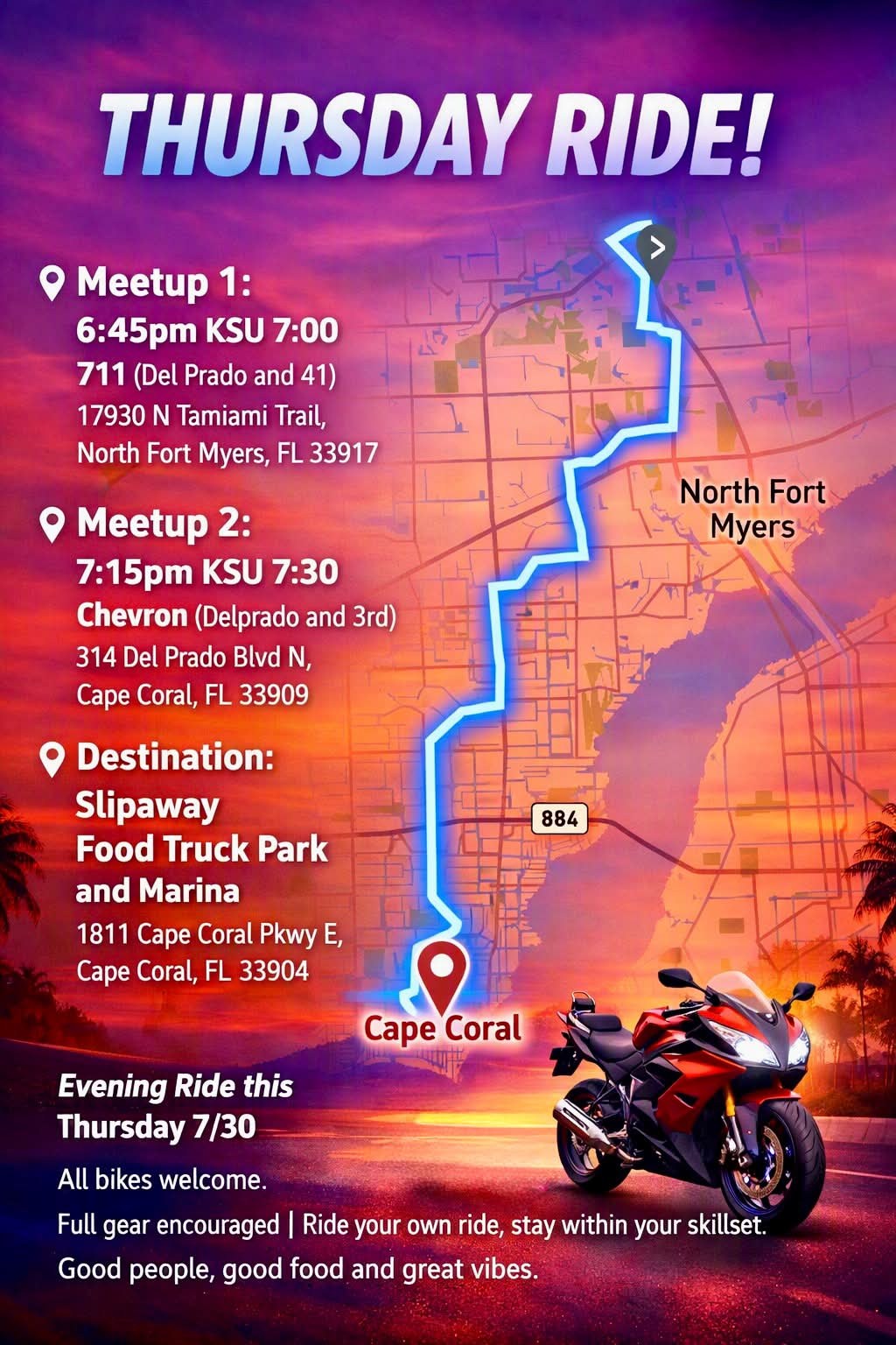 Another new one for us, taking place this coming Thursday. 🏍️