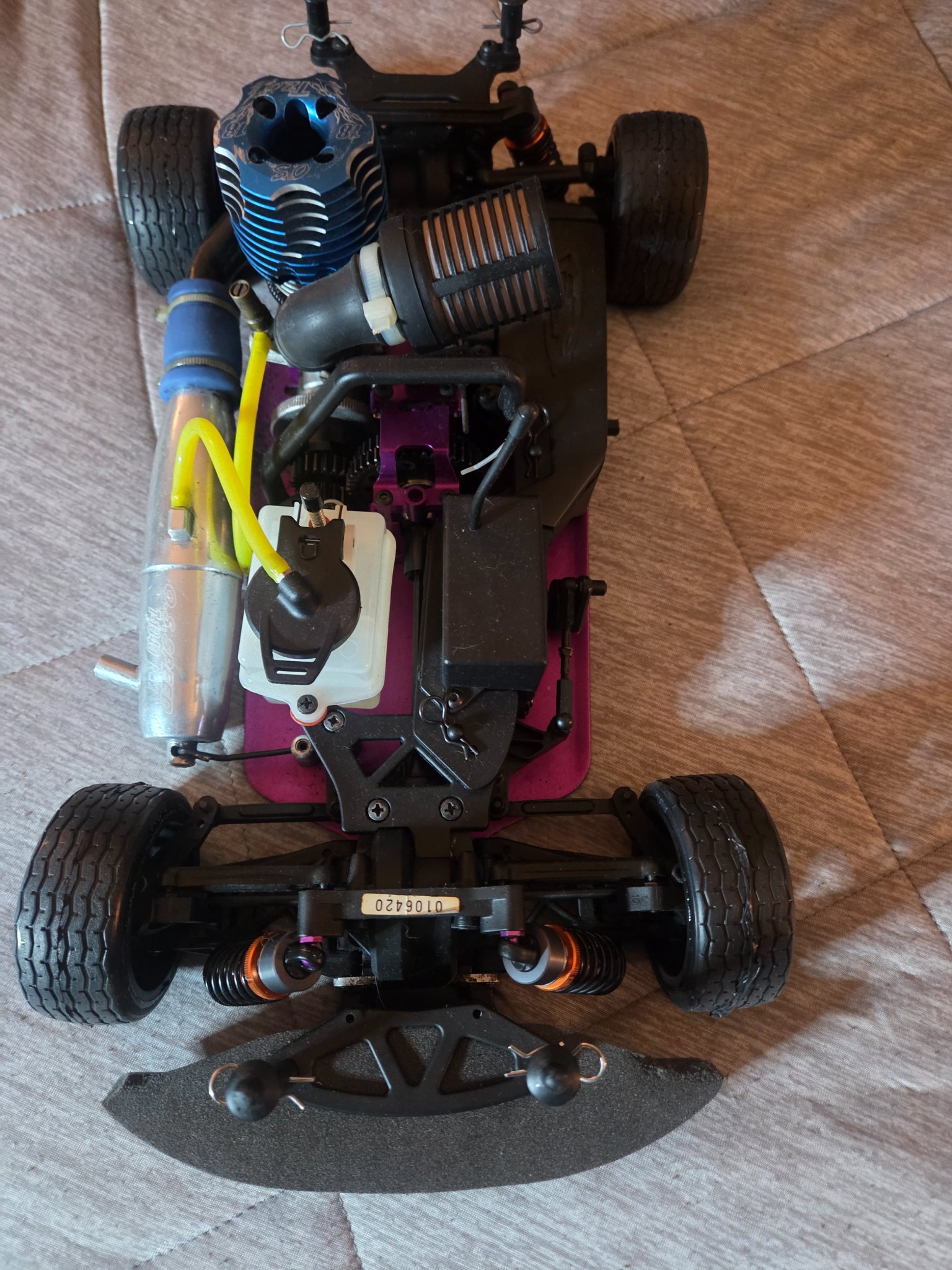 Kyosho Superten FW03 with OS Max 15LD nitro engine for sale