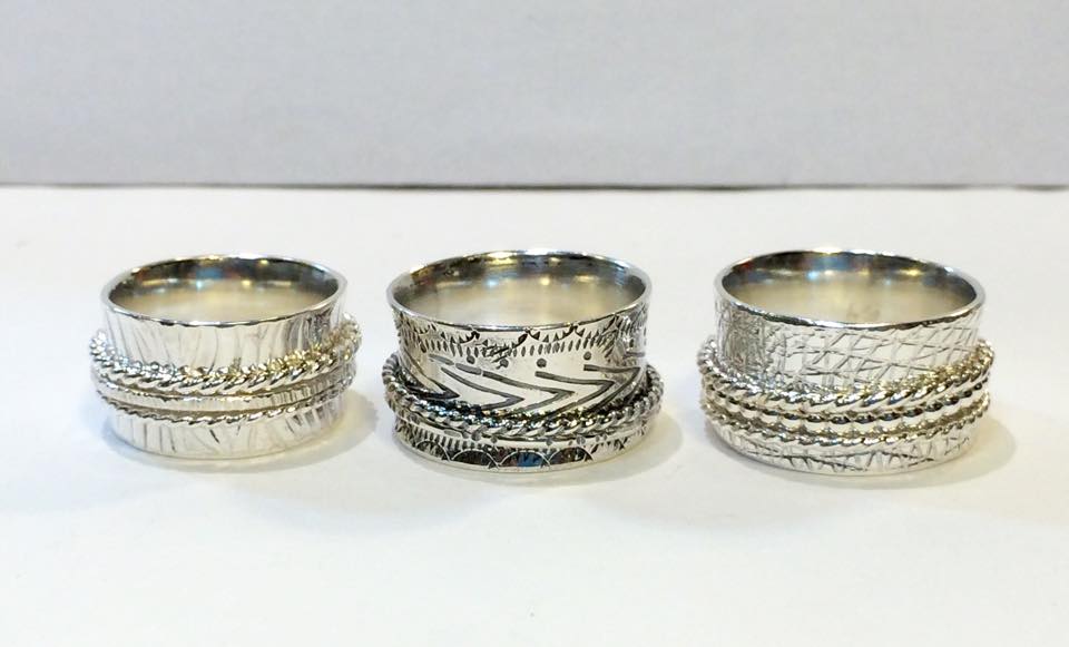 The spinner rings and stacking rings... - JenLawlerDesigns | Facebook