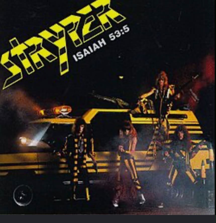 Stryper LP 神聖紀isaiah53:5 初版帯付き美盤 Rank these four classic Stryper albums! STRYZER អកម្ជិន 2家