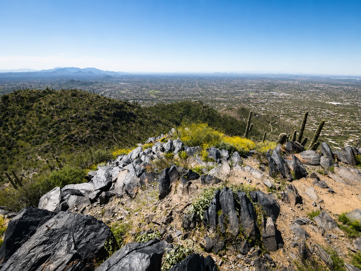 Black Mountain hike in Cave Creek, AZ