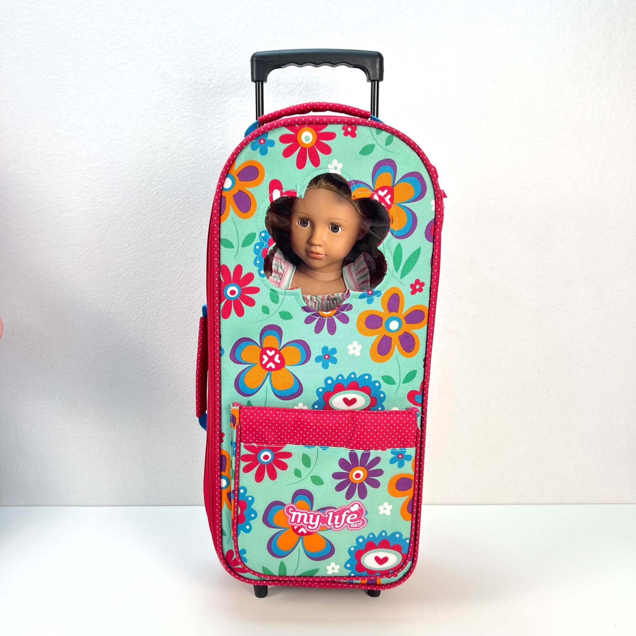 american girl doll travel backpack Sparkly Pink From vacations and slumber parties to visits to the American Girl Café American Girl Doll Bag PCS
