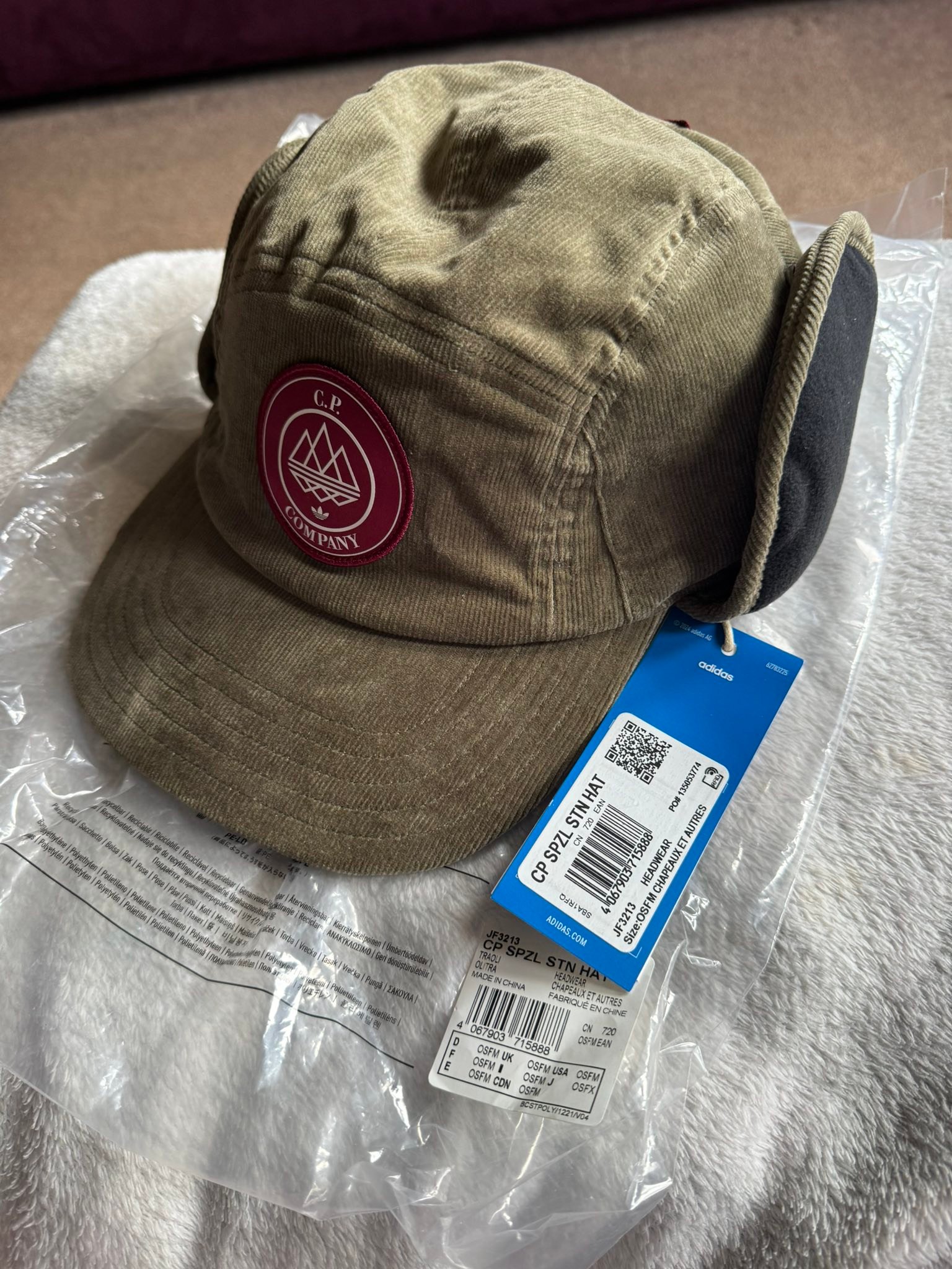 Adidas x CP Company baseball cap for sale