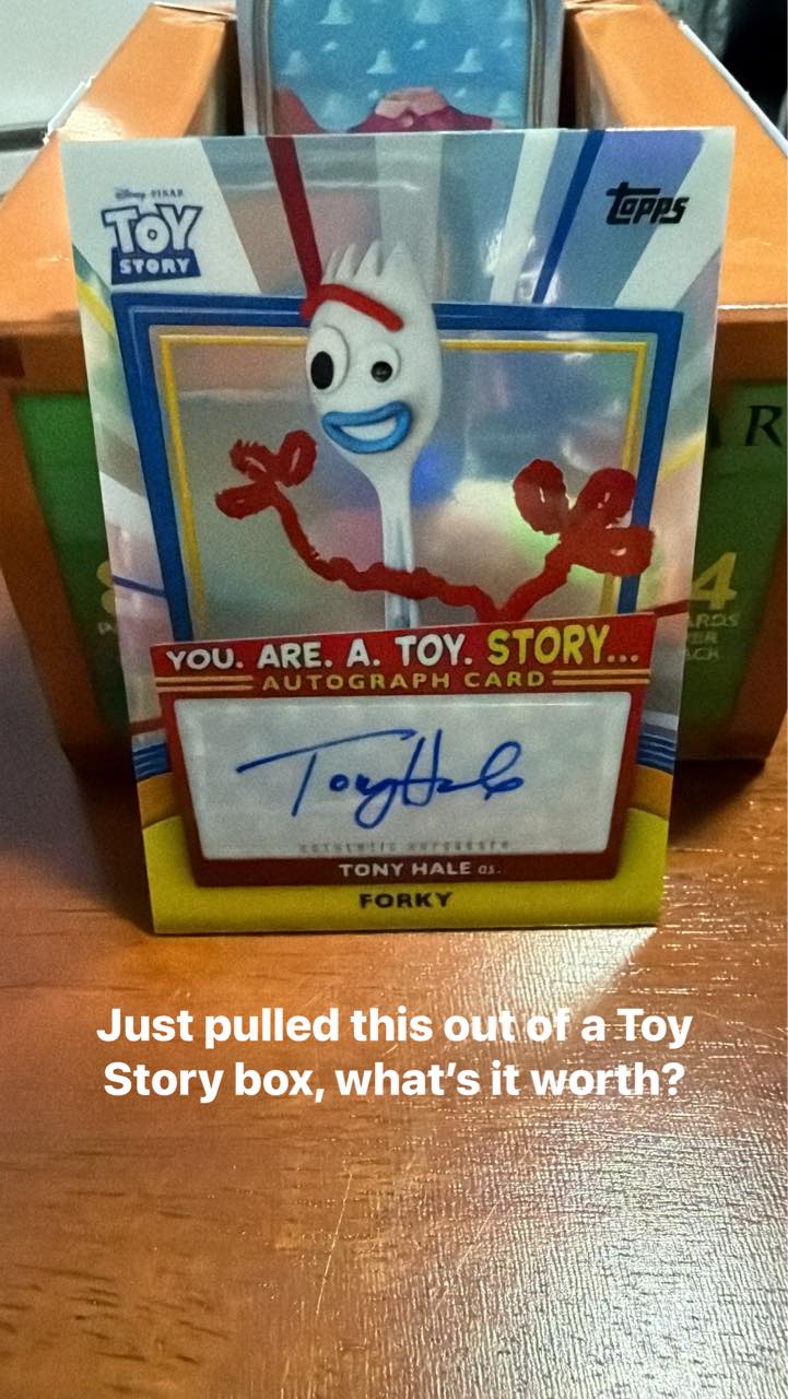 TOPPS TOYSTORY BENSON AUTO STEVE PURCELL その他 TOPPS TOYSTORY