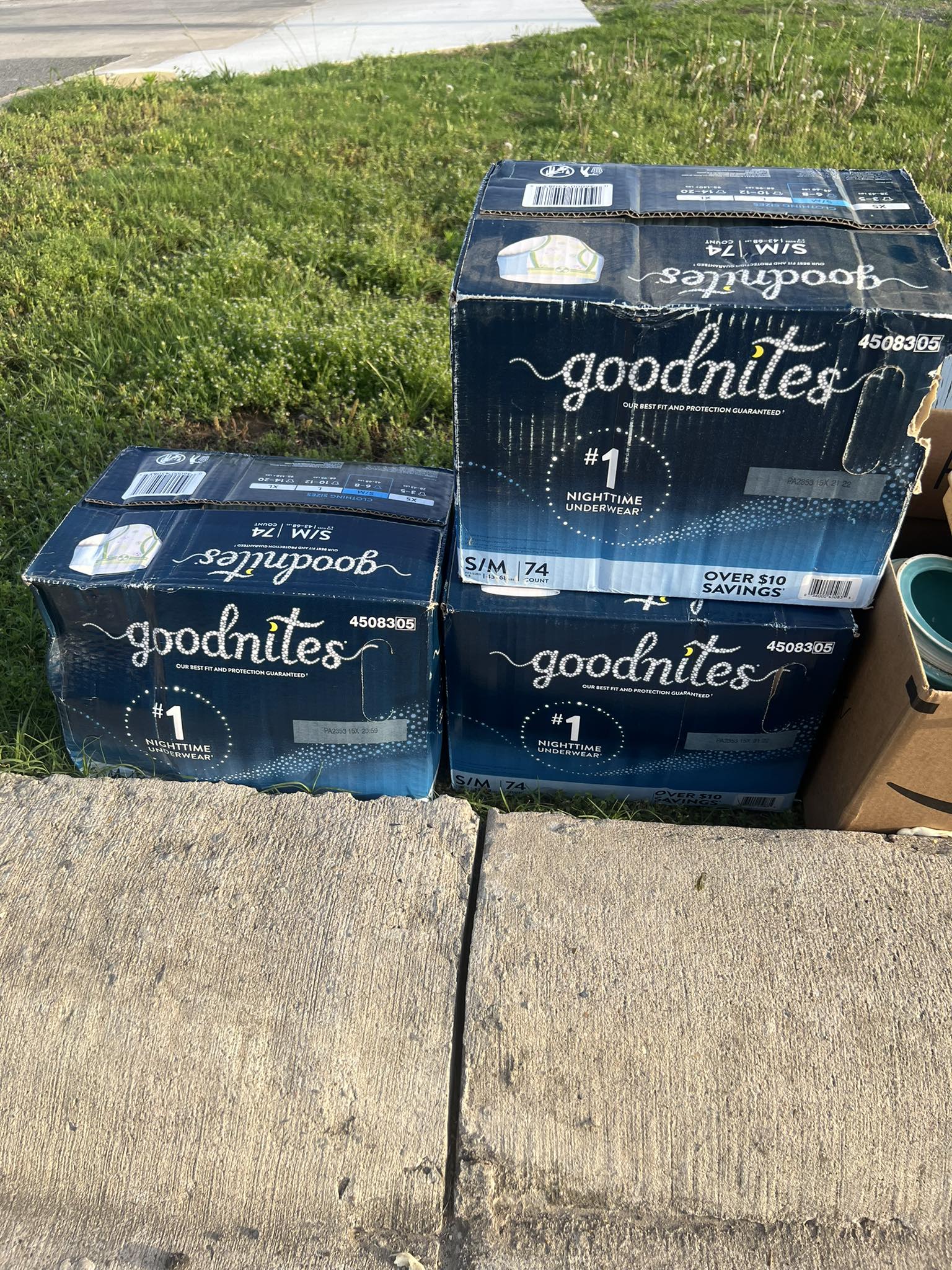 Free unopened blessing boxes available