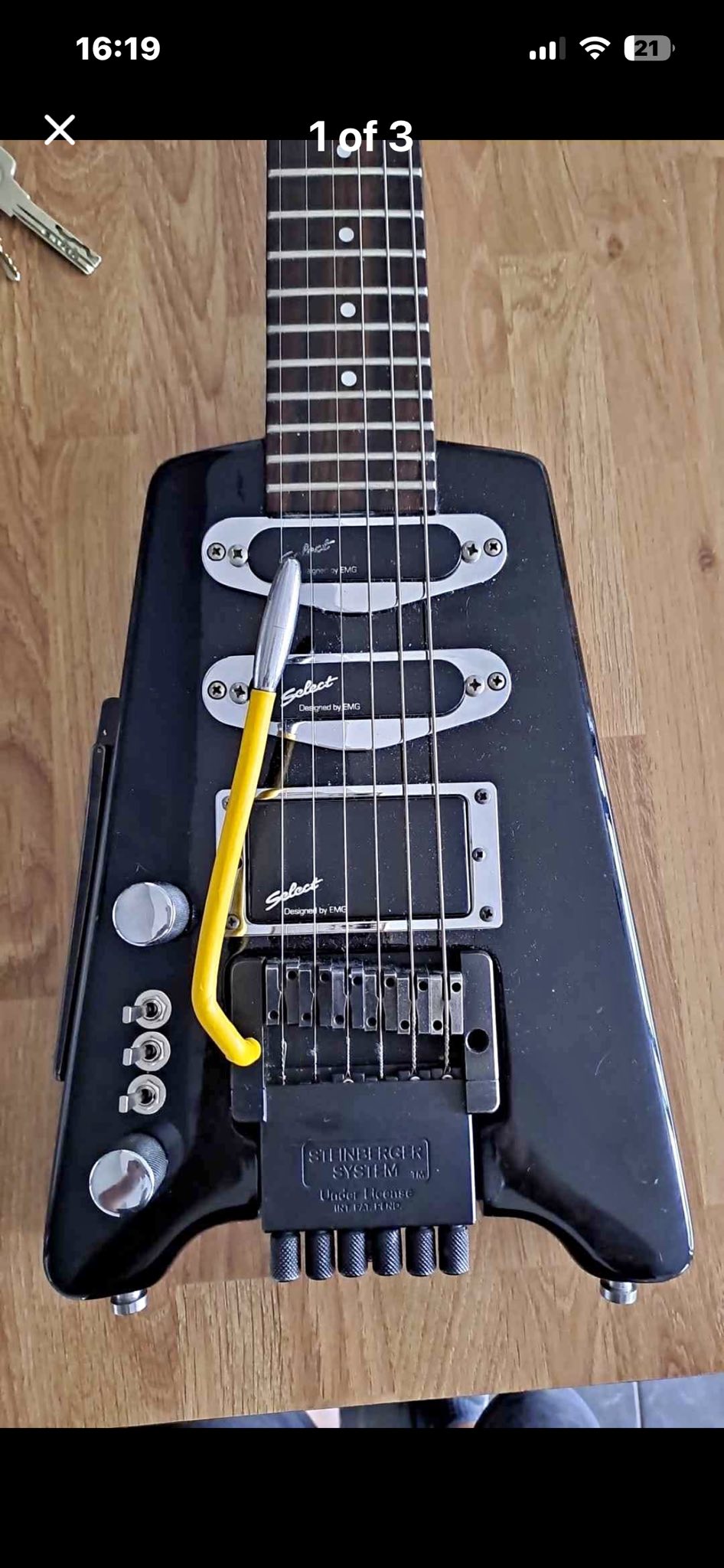 Steinberger Headless and Hohner G2T, G3T Guitars