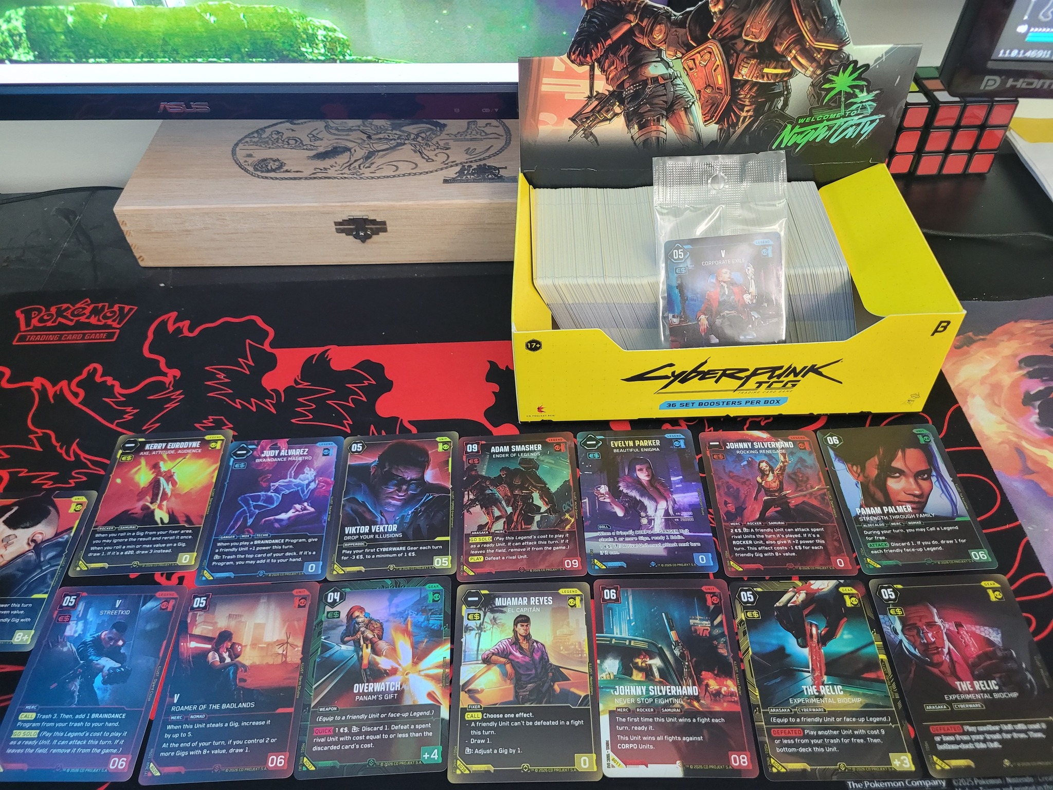 サイバーパンク　TCG デモデッキ　体験会 Now that all the Cyberpunk TCG Beta Events have wrapped up, come