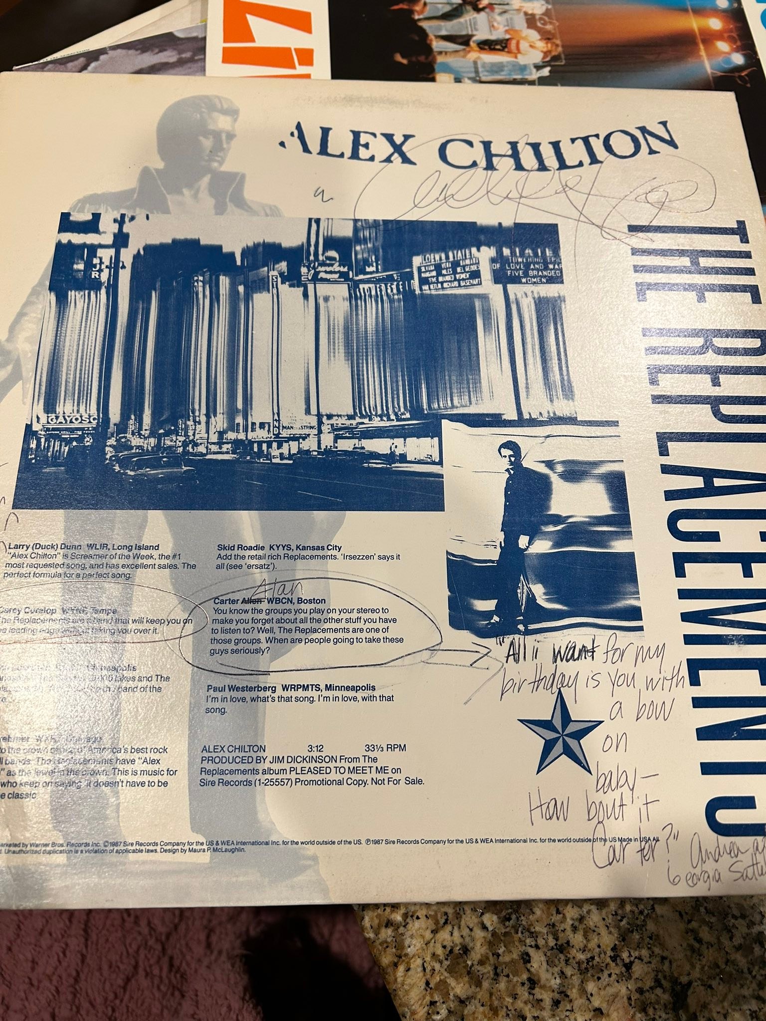 レコード Alex Chilton / Document レコード