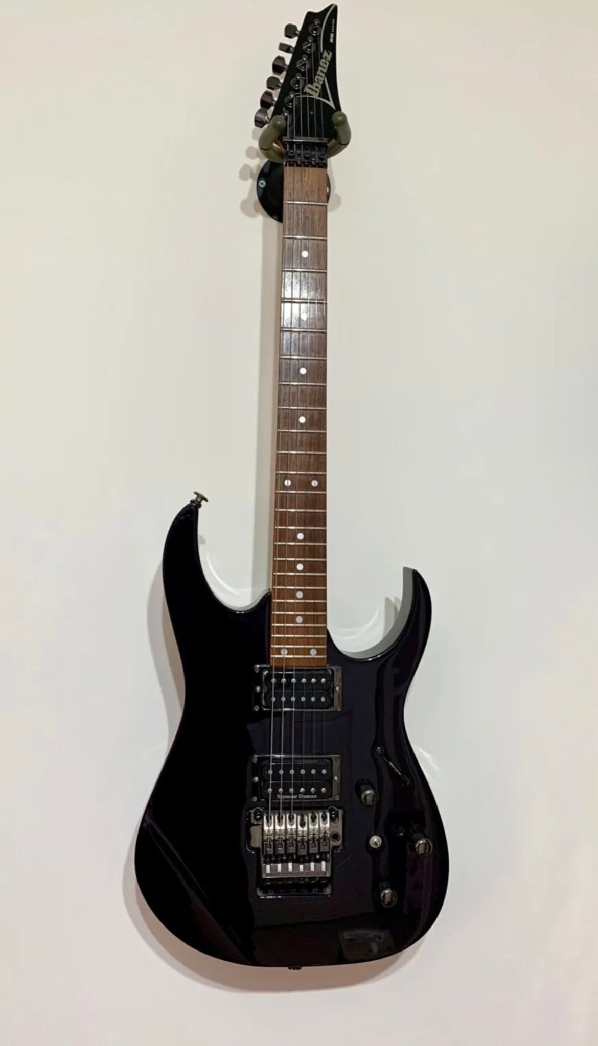 Modified 2001 Ibanez 520X-JB with Seymour Duncan pickups