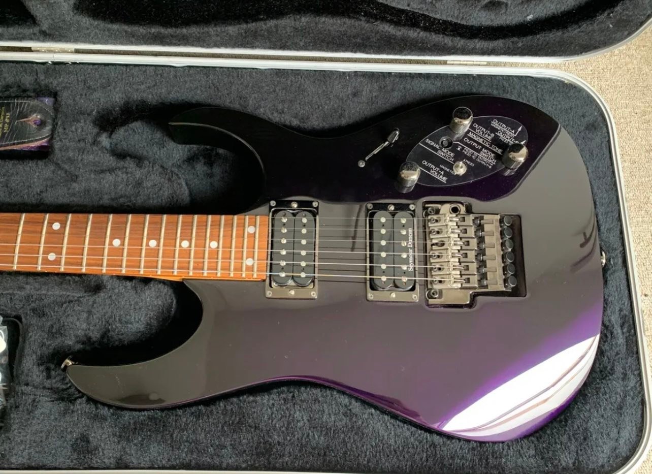 Modified 2001 Ibanez 520X-JB with Seymour Duncan pickups