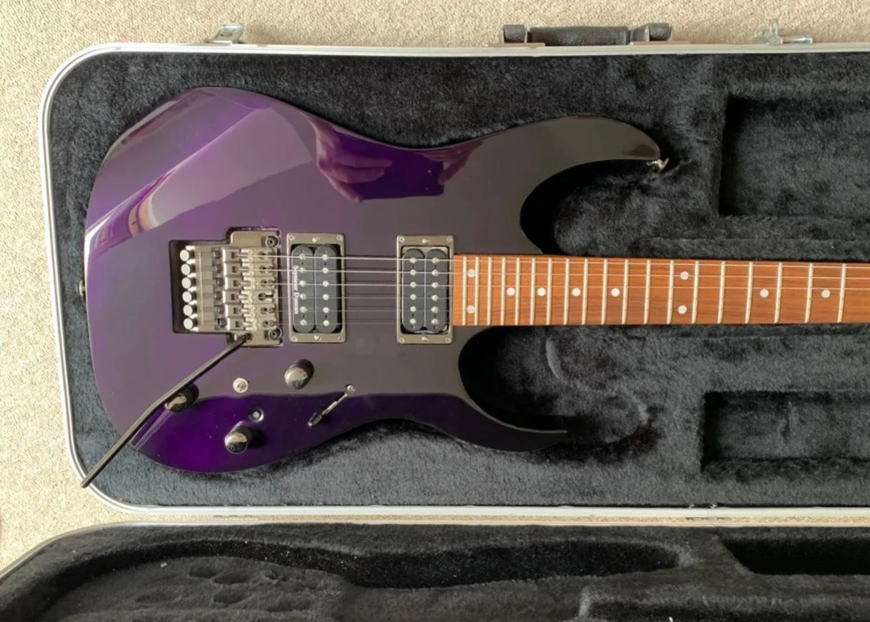 Modified 2001 Ibanez 520X-JB with Seymour Duncan pickups