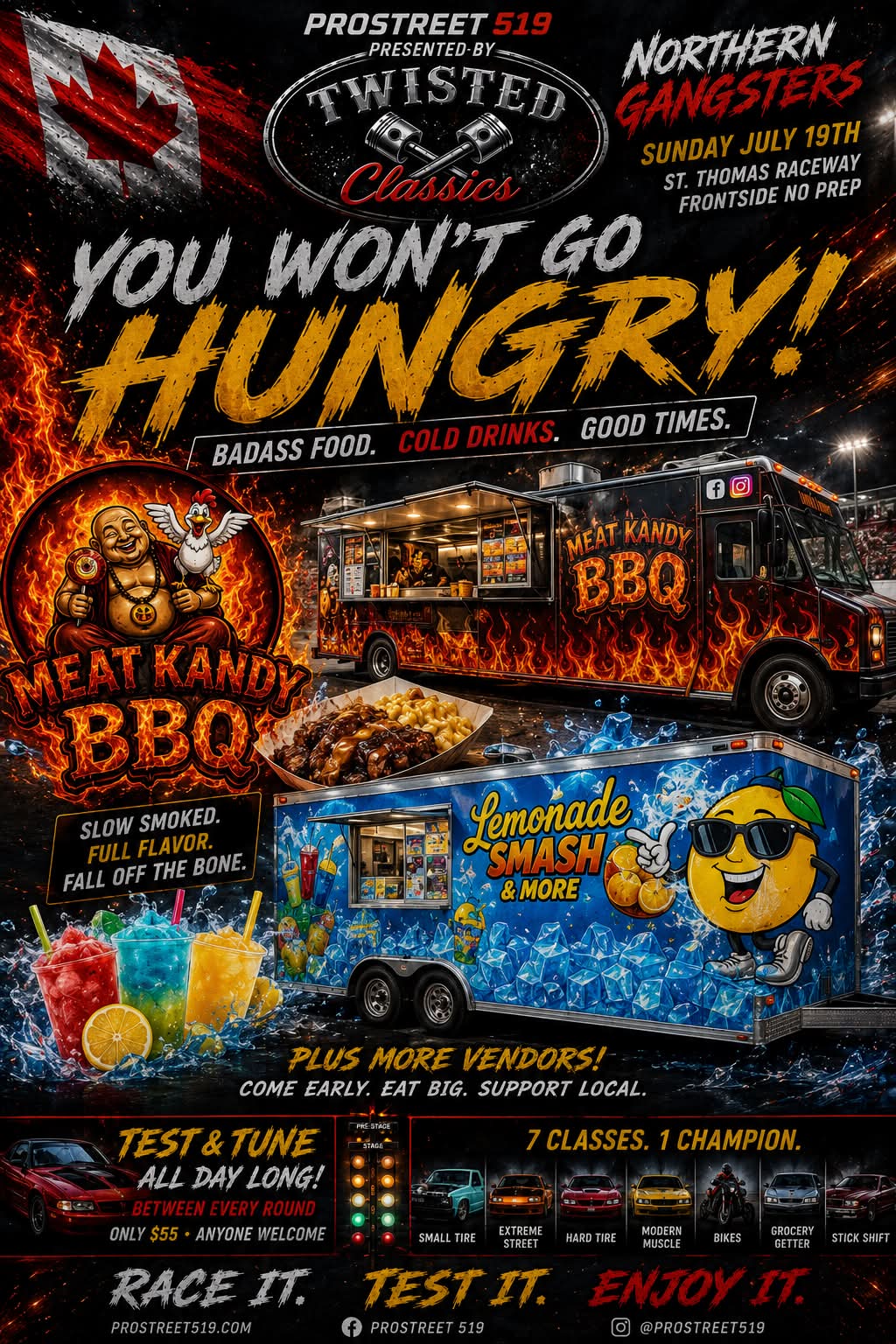 Dirt track racing and $2 hamburgers at I-55 Federated Auto Parts