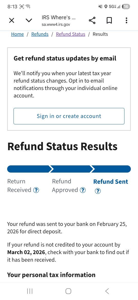 IRS Where My Refunds 2026 (Update & Result) | So my wheres my refund ...