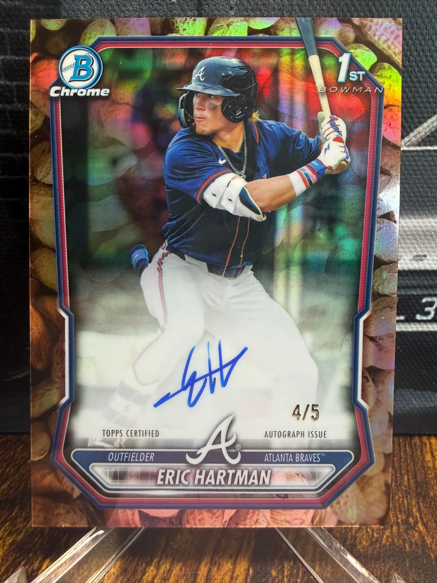 2026 Bowman Eric Hartman autograph card for sale