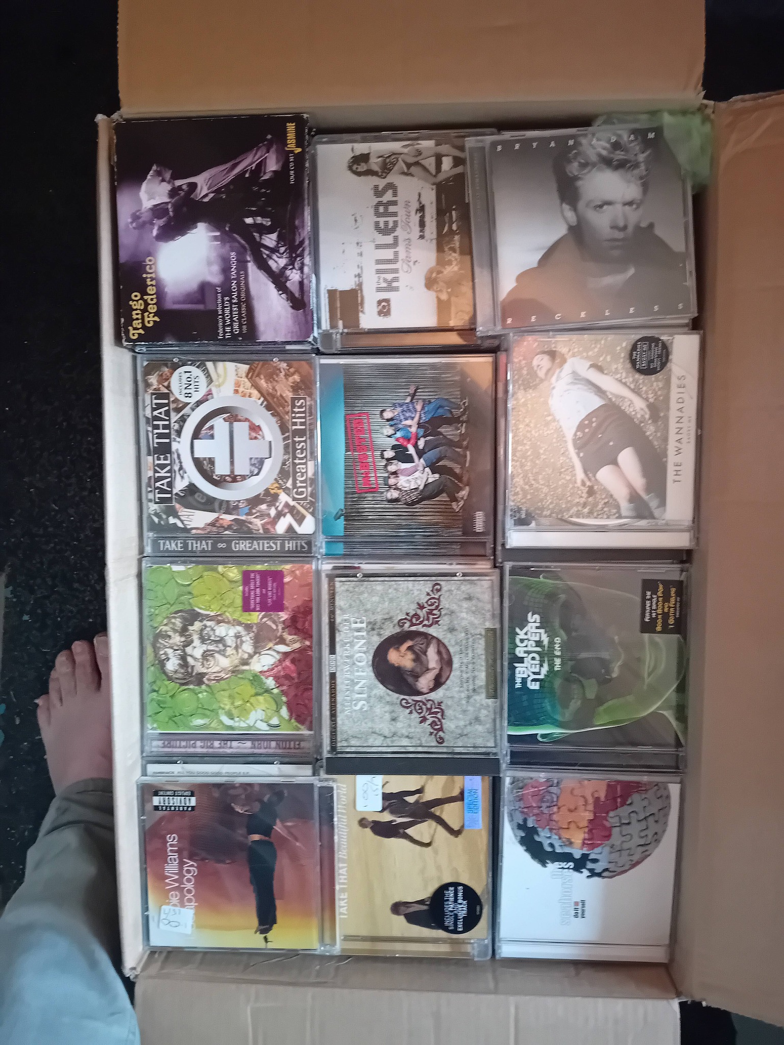 I have over 5000cds mixed artists £800 pick up only Dunfermline 