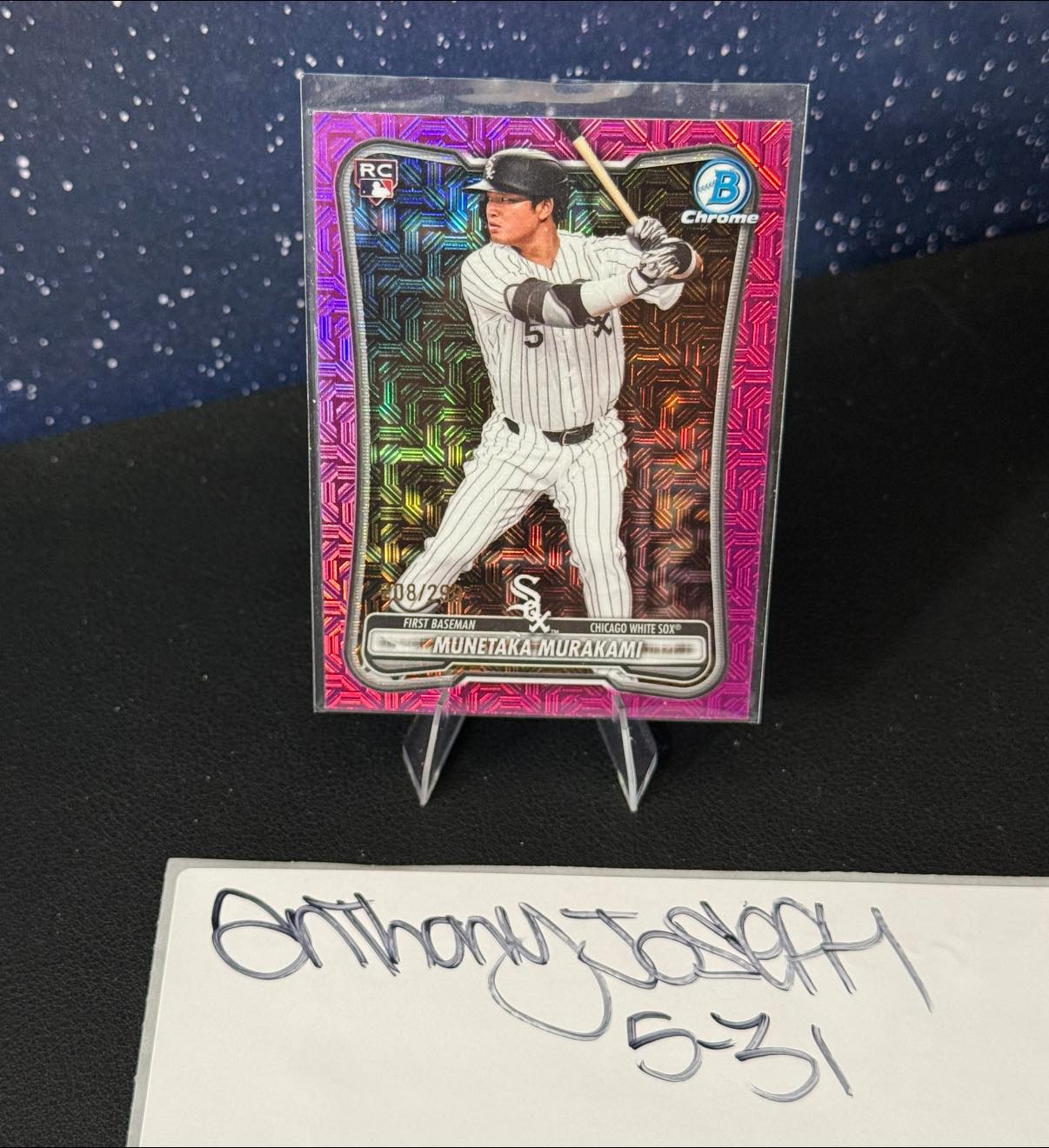 Munetaka Murakami 2026 Bowman rookie mojo refractor for sale
