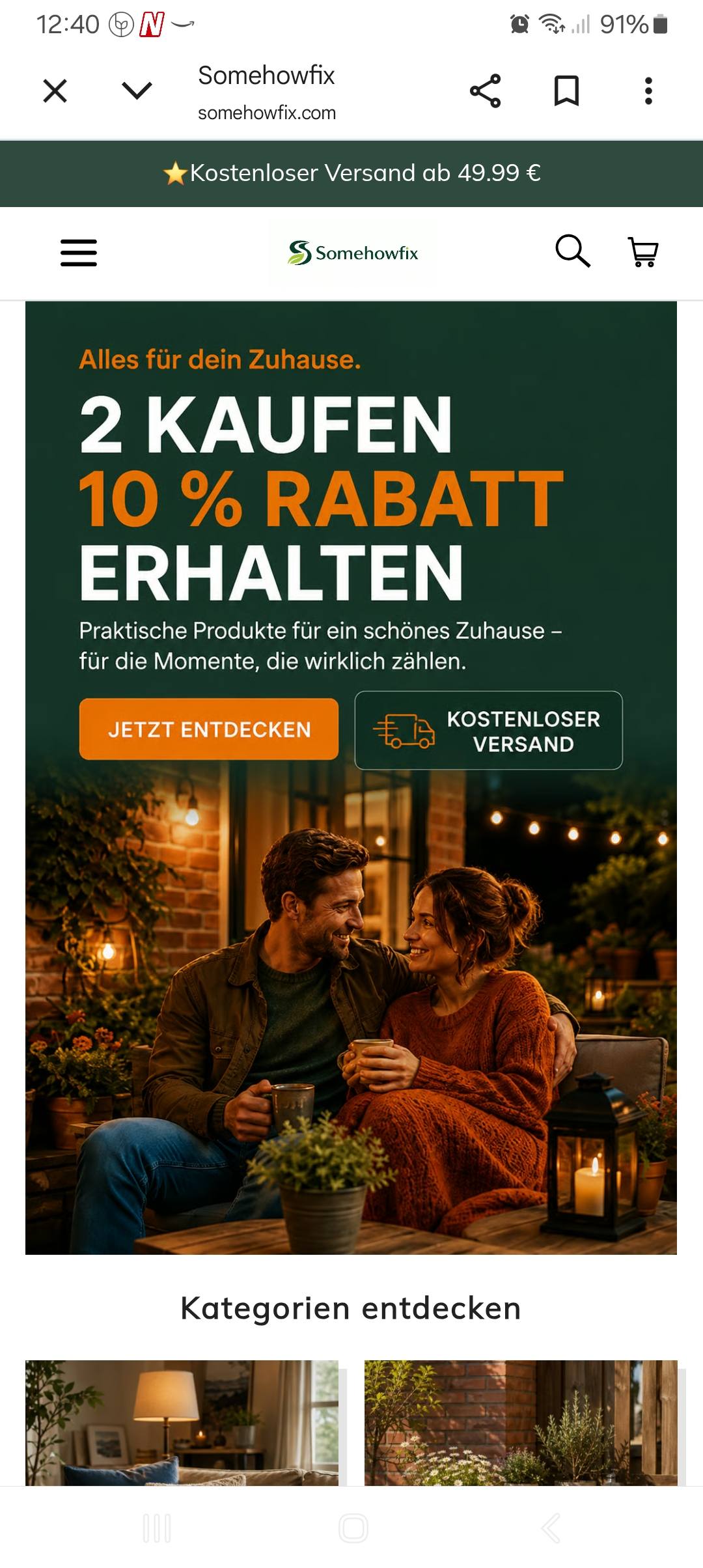 Hallo, ist dedoles auch ein fakeshop? Bekomme da laufend Werbung angezeigt. Habt ihr da Erfahrungen?