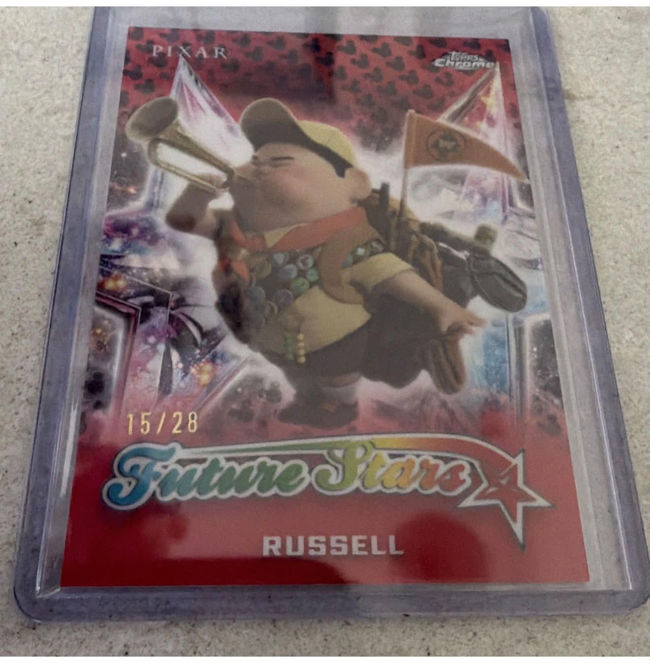 Disney character missing from Topps Chrome Disney 100 checklist