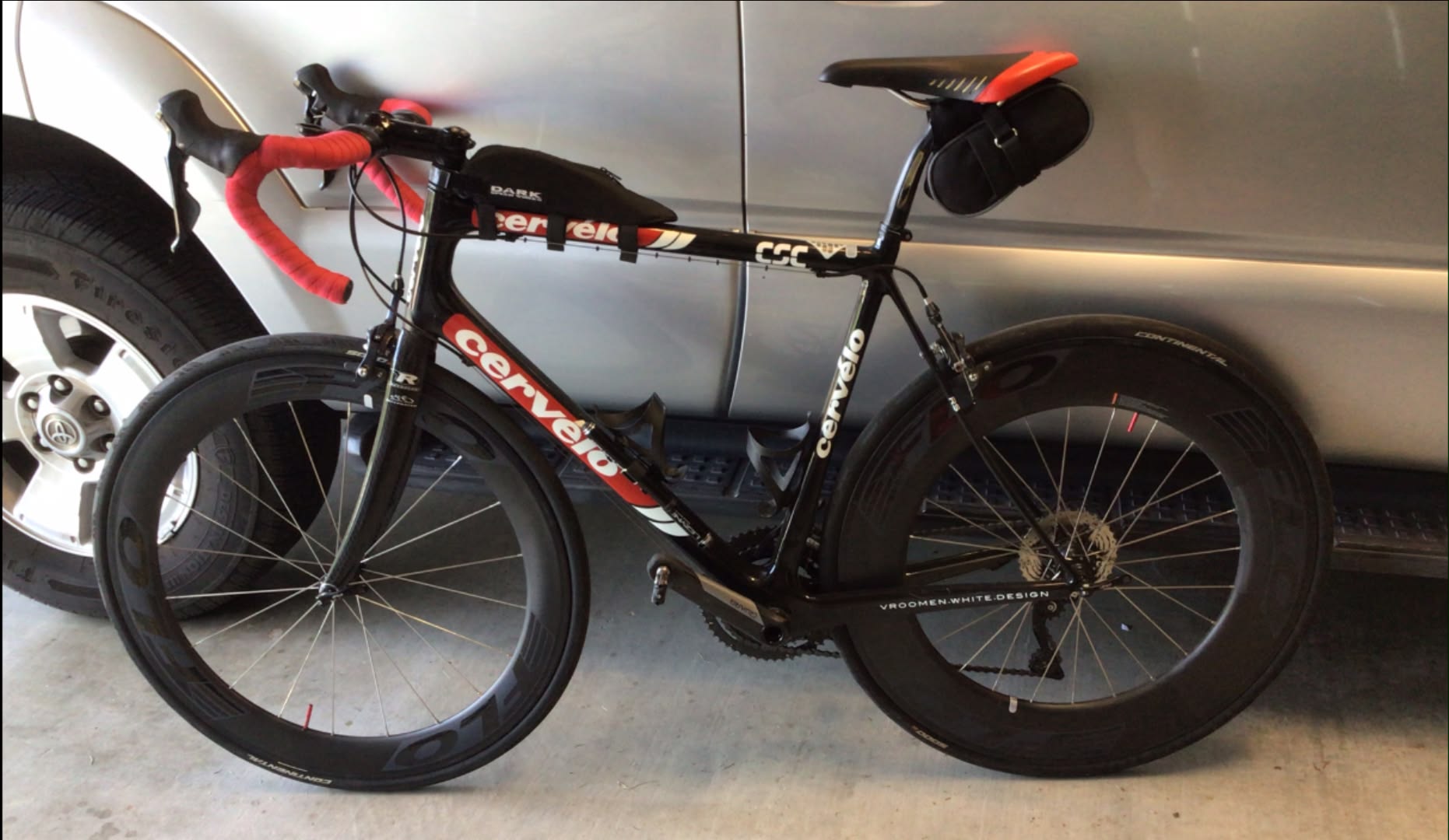 3 different looks of my Cervelo Rs 2008 .