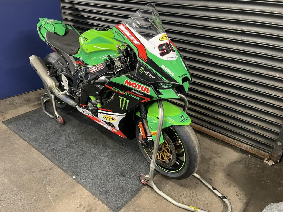 2021 Kawasaki Ninja ZX6R for sale with KWS Supersport build and