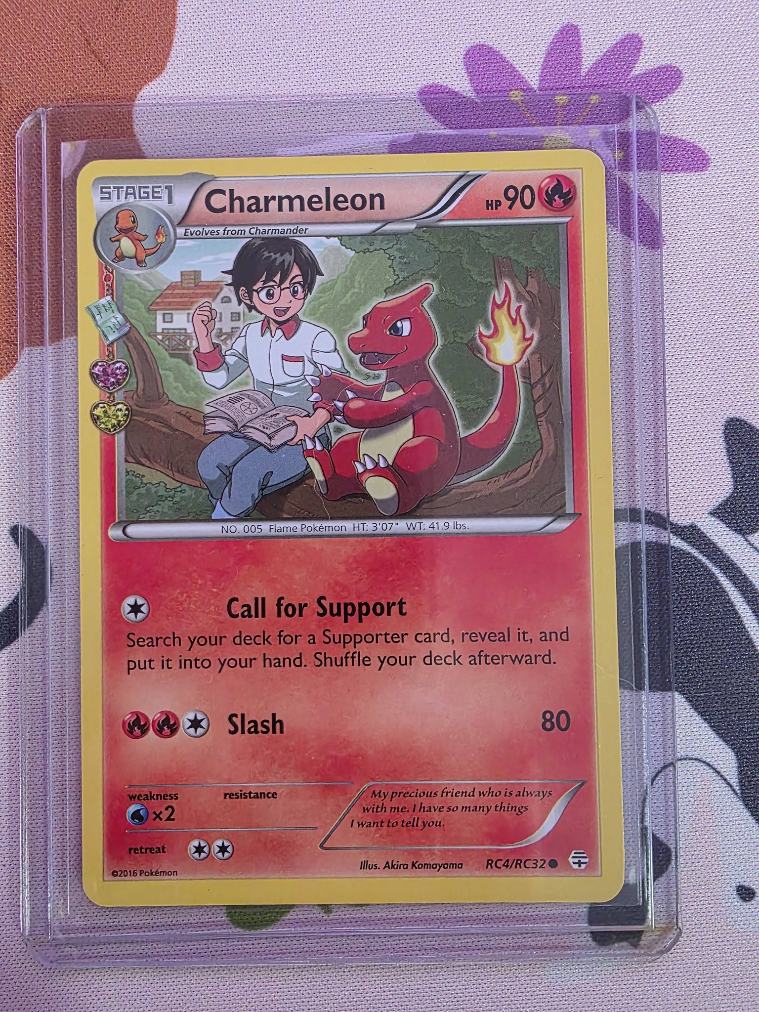 2016 charmeleon pokemon card - (10/108) this is a solid addition to your binder Charmeleon RC4 Generations Radiant Collection