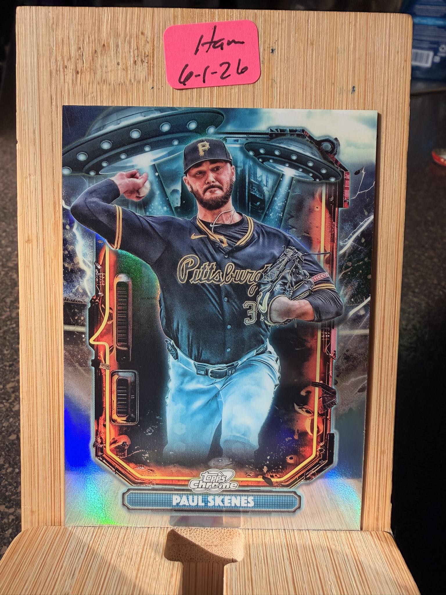 2025 Topps Chrome Cosmic Paul Skenes auction