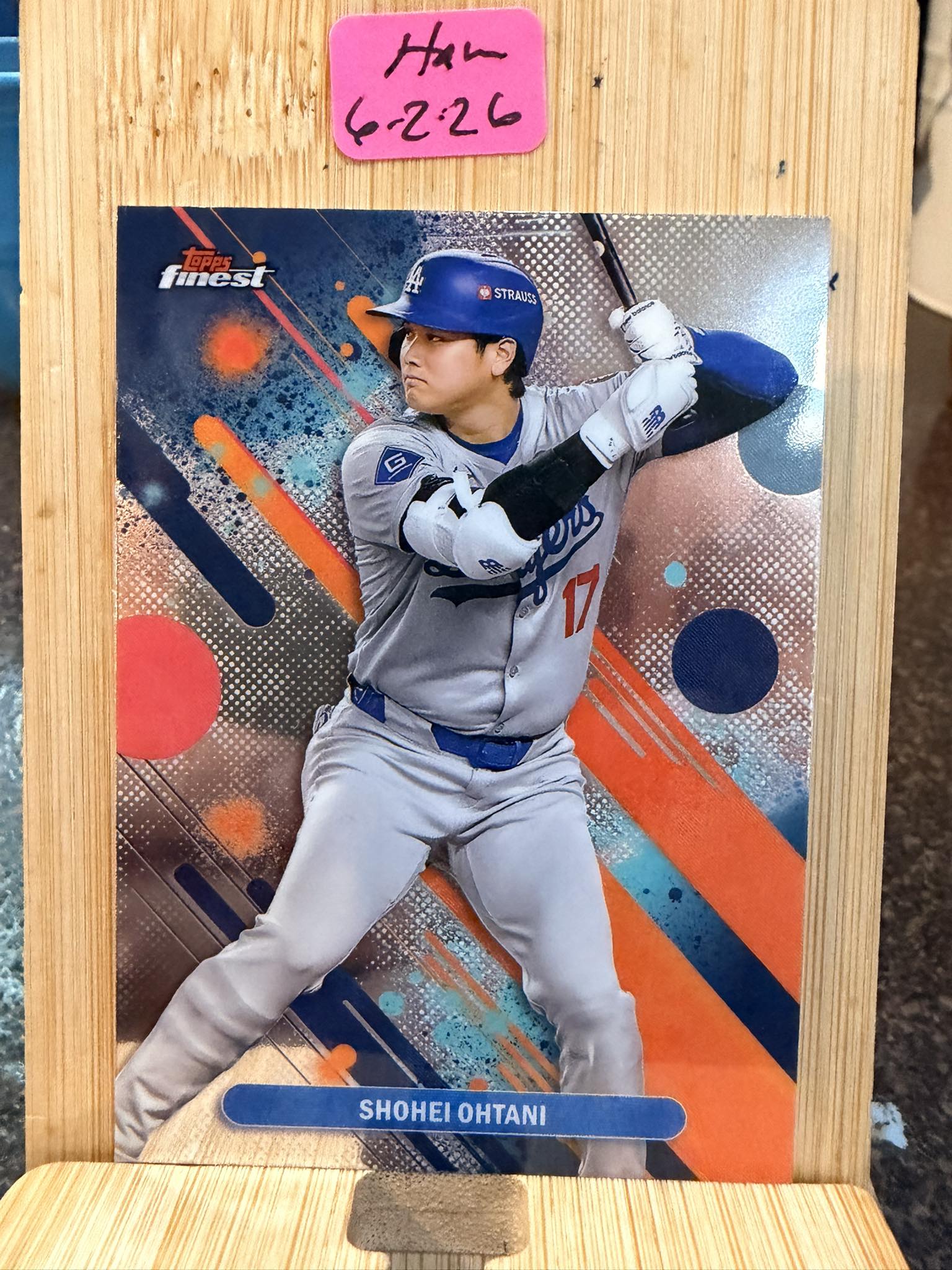 This is a 2025 Topps Holiday Shohei Ohtani #H1 baseball card 
