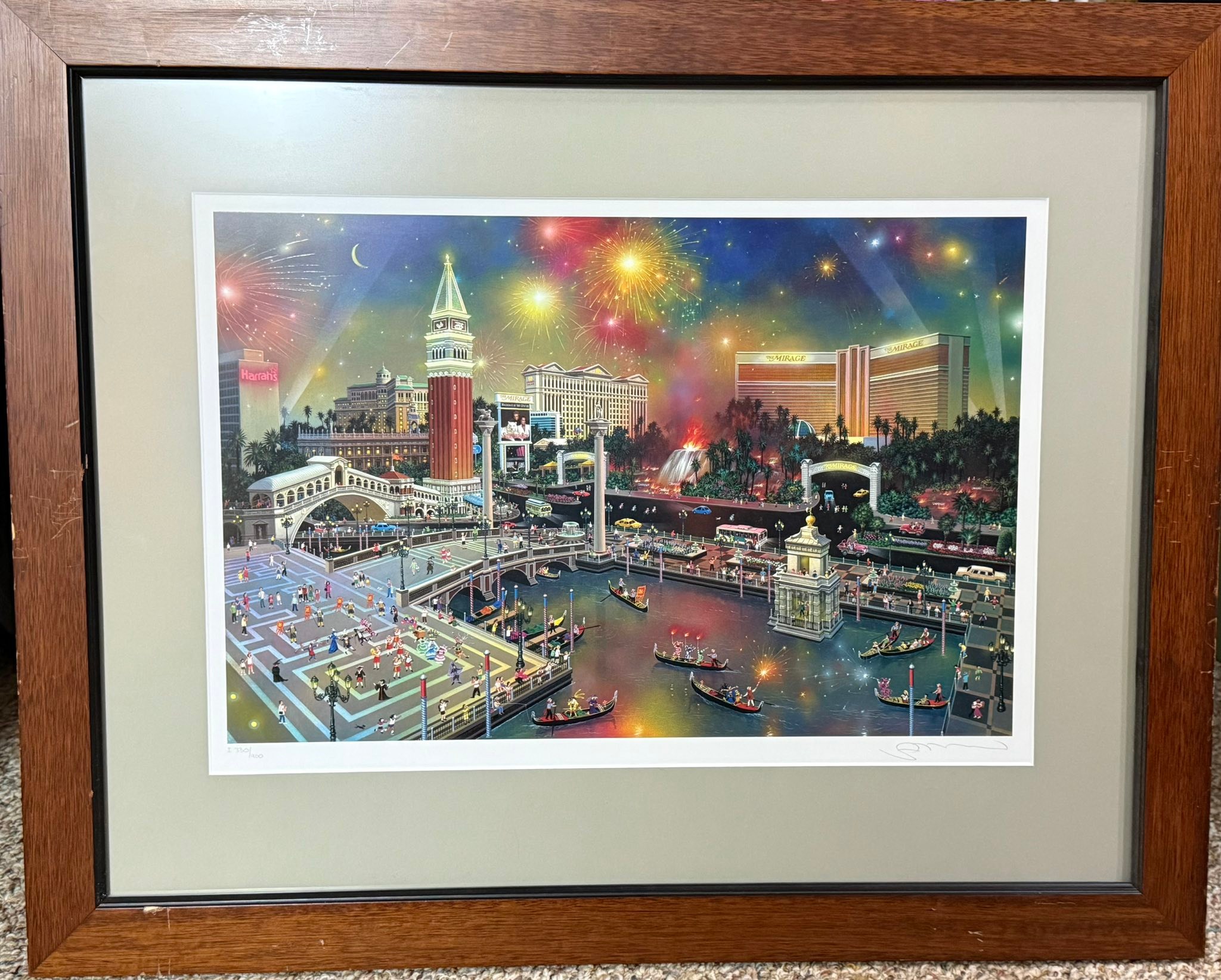 Alexander Chen Times Square Parade Art Print for Sale