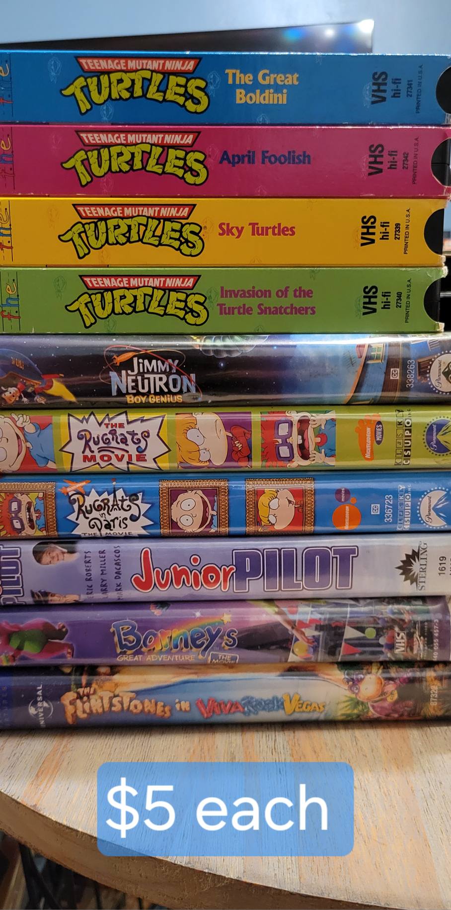 How to price VHS tapes?