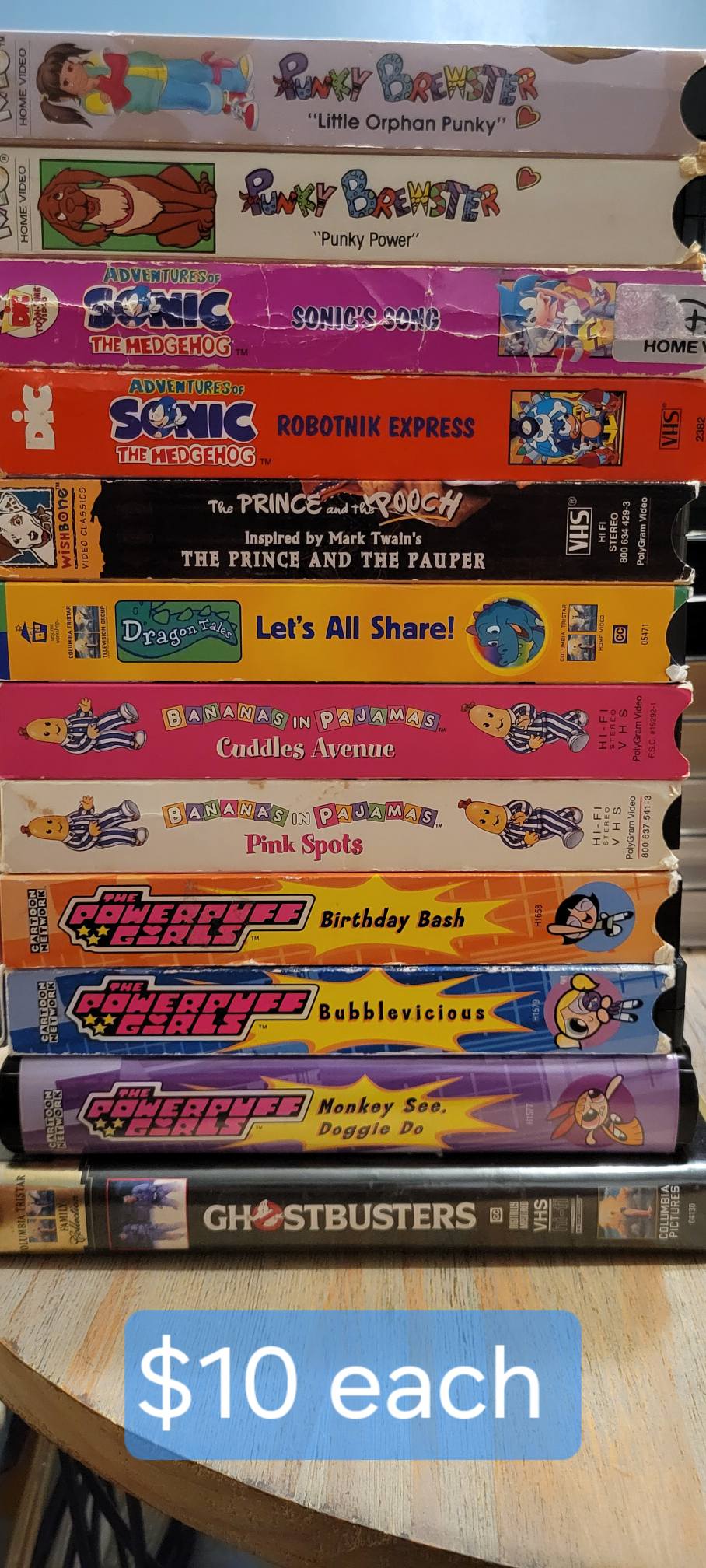 How to price VHS tapes?