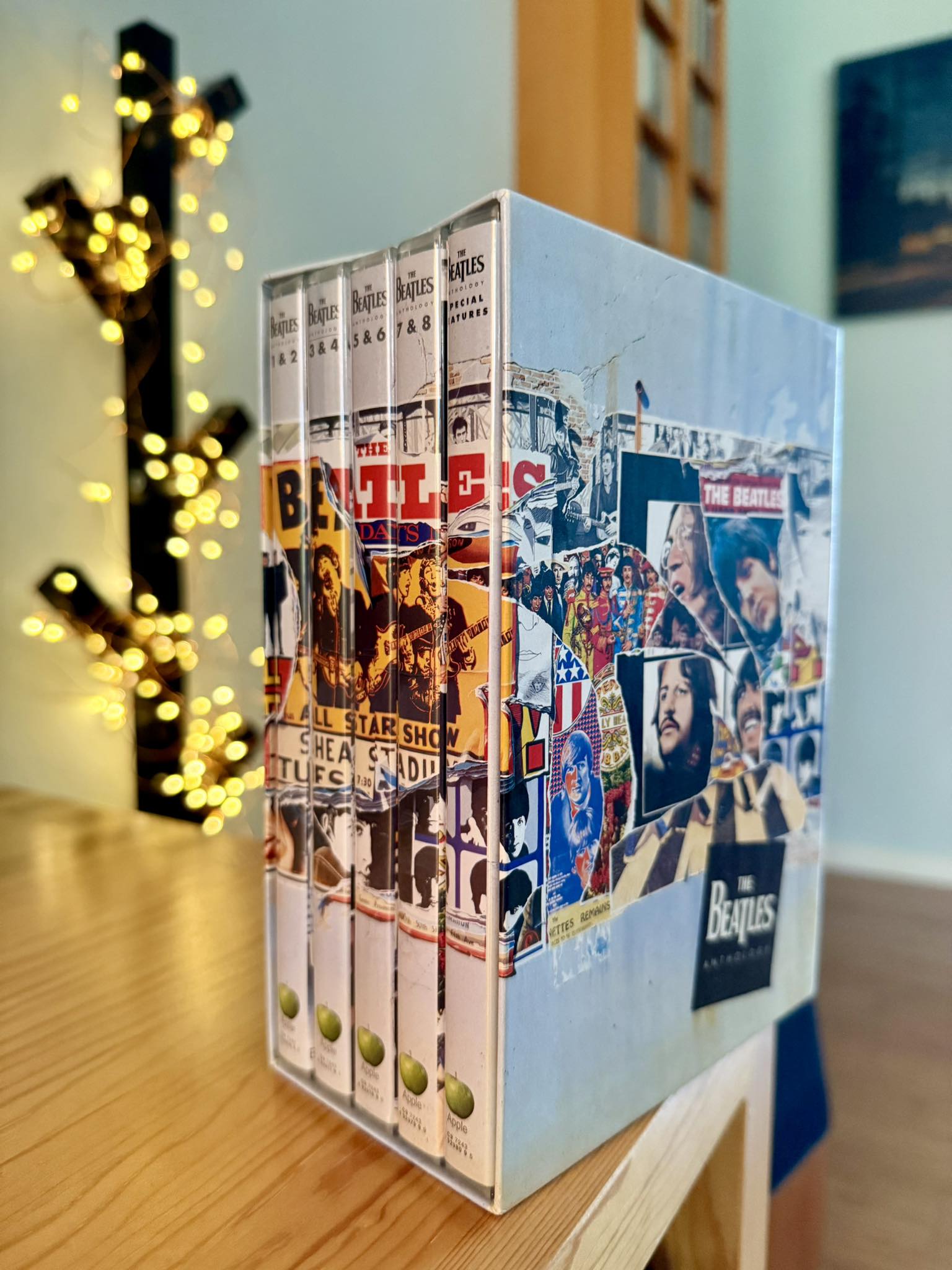 April 1, 2003-The 5-DVD set of The Beatles Anthology is released