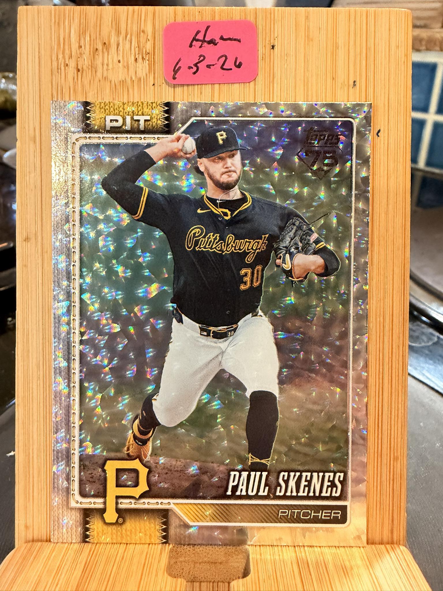 2026 Topps Paul Skenes baseball card auction