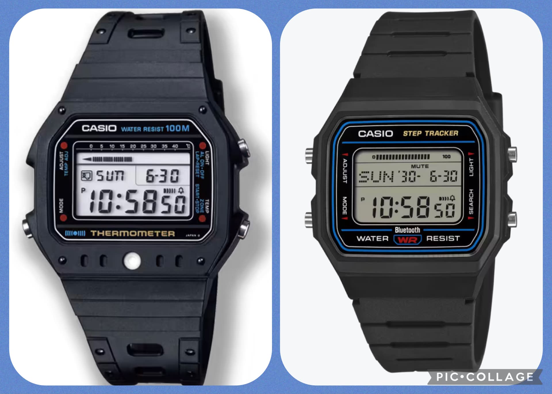 Casio FB-52W watch details