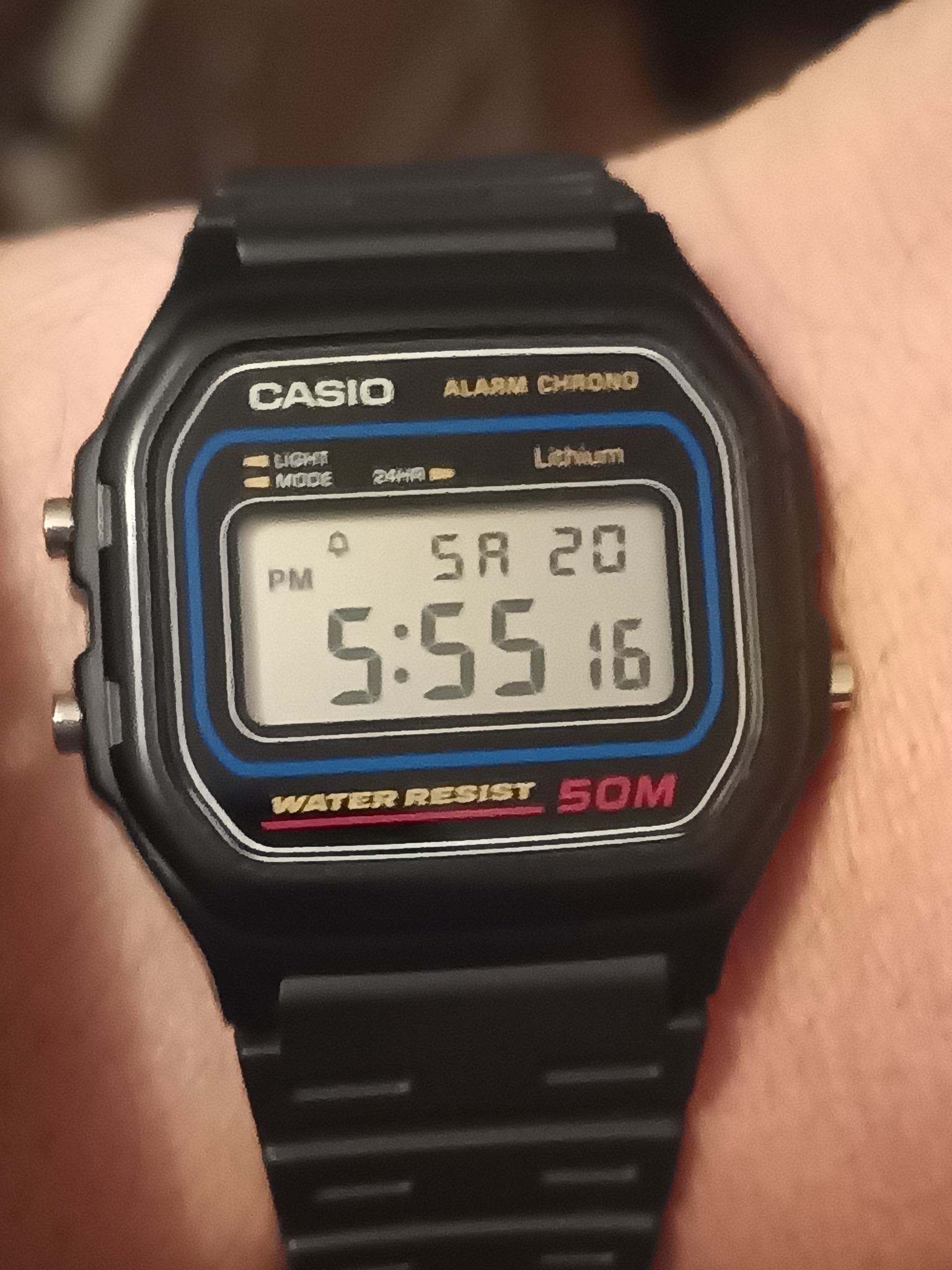 Casio G-Shock Wademan DW-9800 with rotating bezel and digital compass
