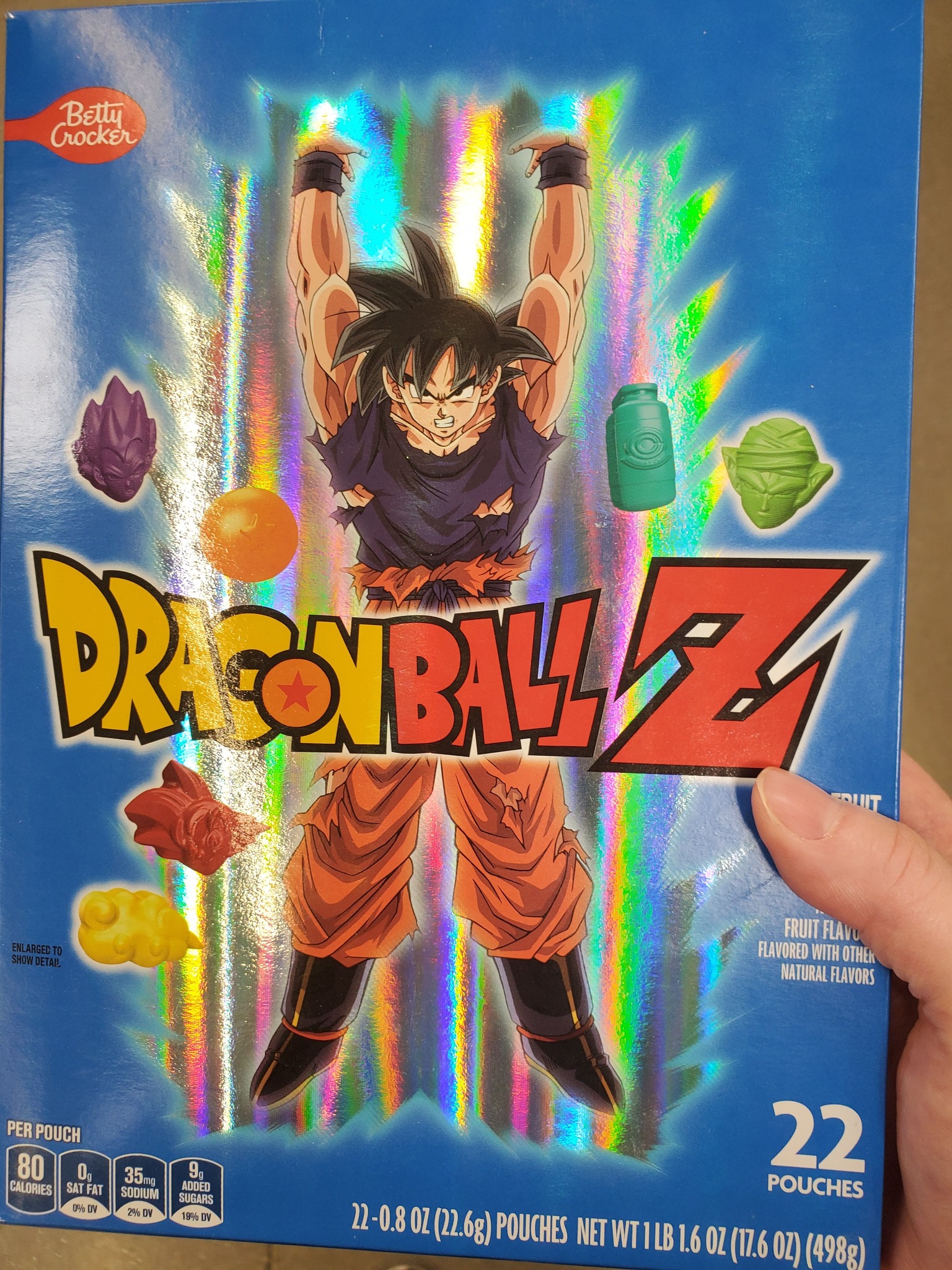 Found rare Dragon Ball Goku pens and Walmart fruit snacks