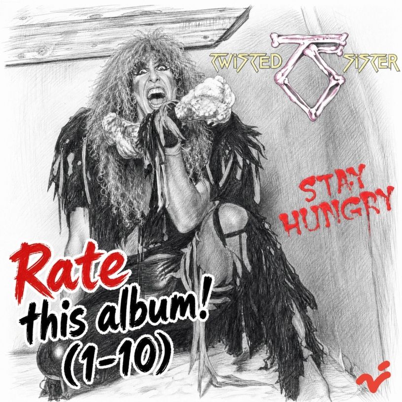 Twisted Sister's Stay Hungry album