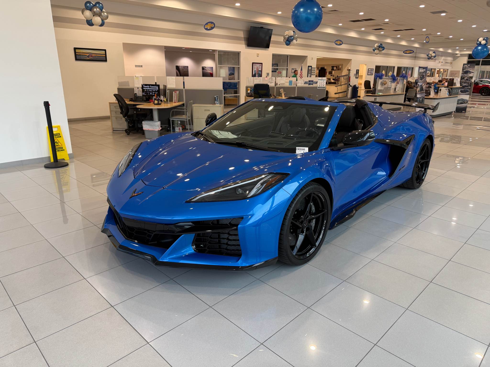 Fresh to the showroom floor~ This Hysteria Purple 2026 Corvette