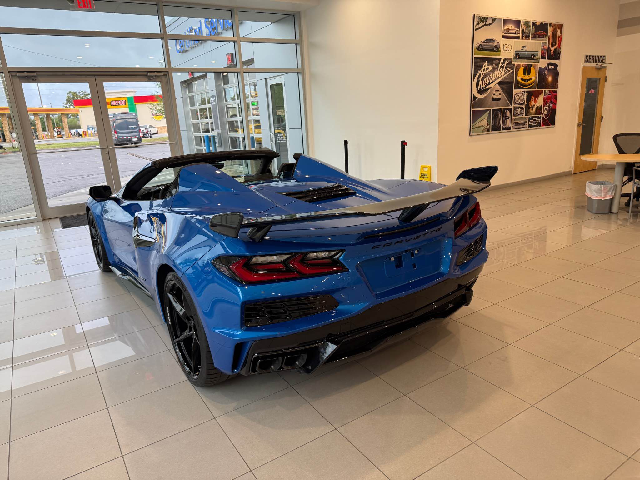 Fresh to the showroom floor~ This Hysteria Purple 2026 Corvette