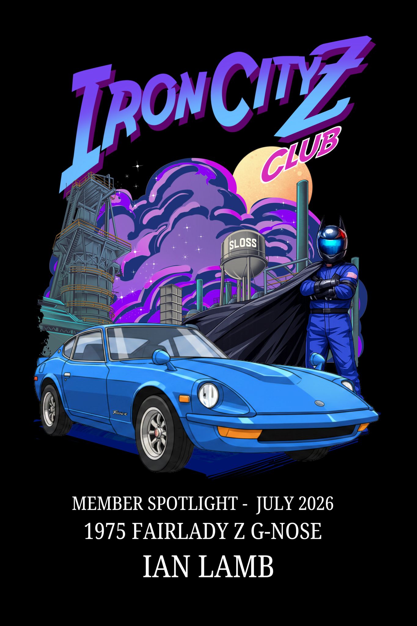 Ian Lamb's 1975 Right-Hand-Drive Fairlady Z Featured in July