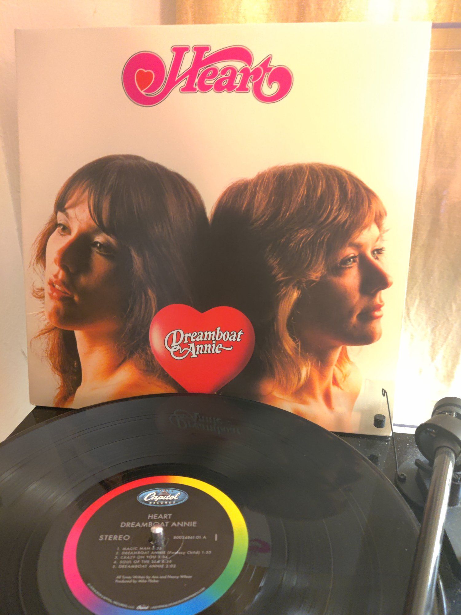 Heart Dreamboat Annie ©️1976 2016 repress