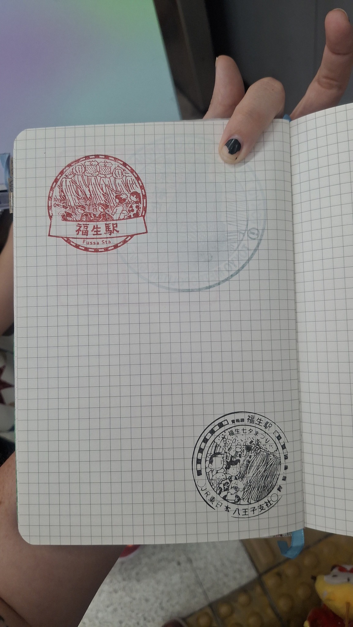 JR Kyushu station stamps. JR九州 車站 印章。