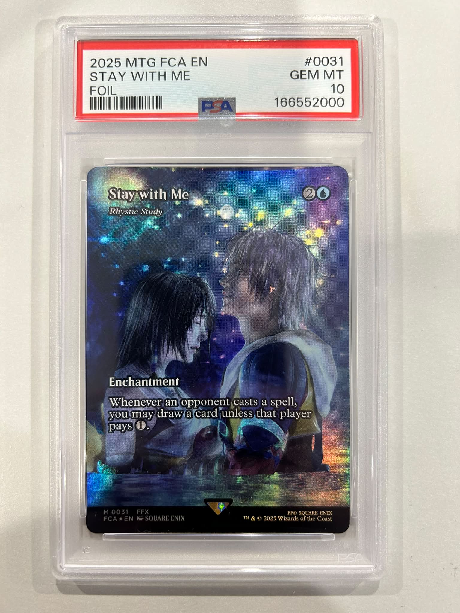 PSA 10 Stay With Me Foil MTG Card Review