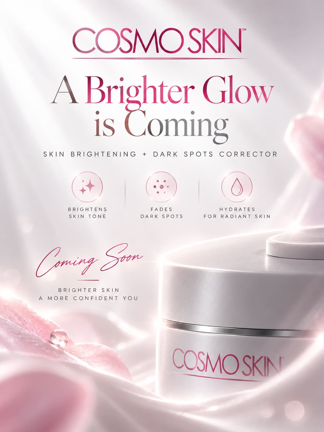 When it comes to supporting brighter-looking skin, choose a brand that is premium, trusted, and proven through the years. Cosmo Skin has been in the beauty and wellness industry for almost 20