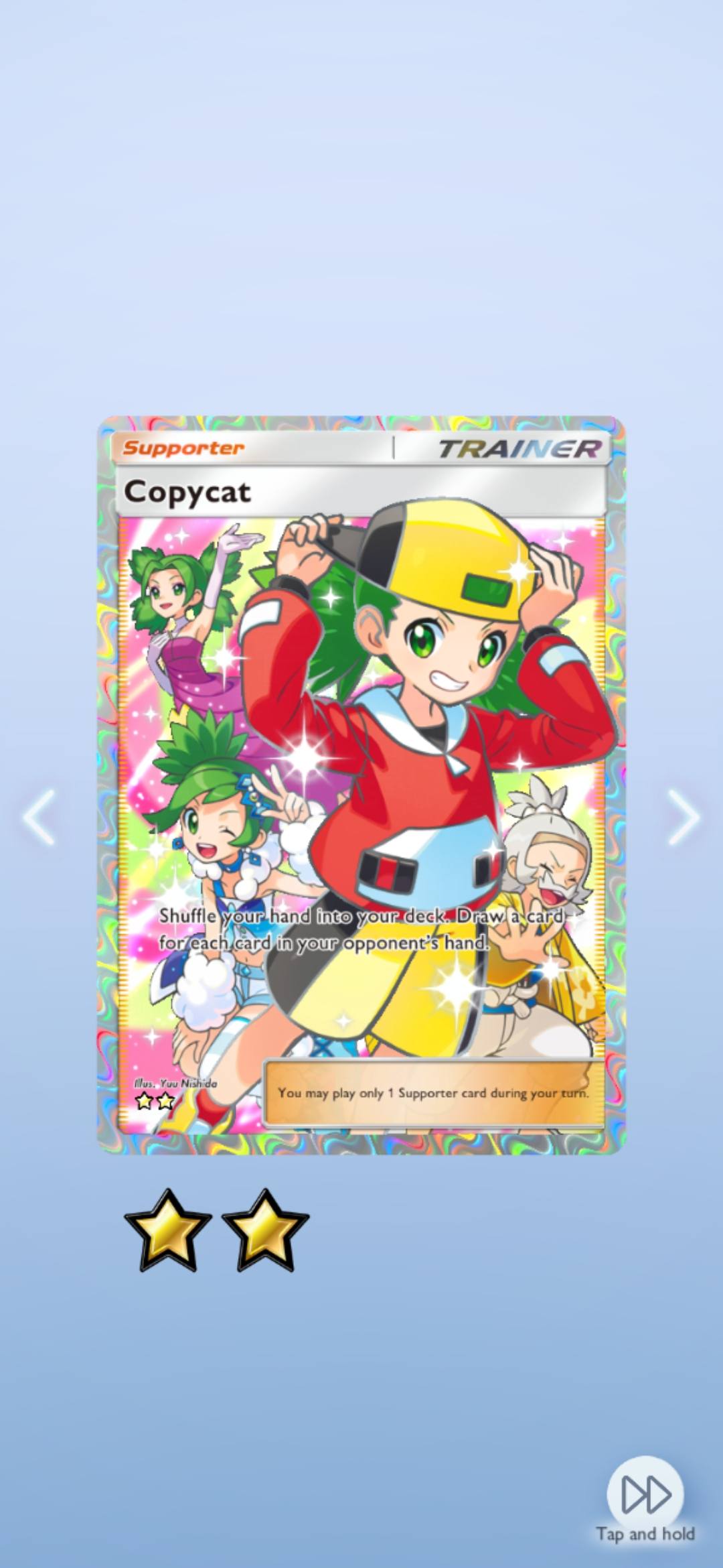 pokemon copycat card HR Single variation to centering COPYCAT GOD PACK POKEMON TCG