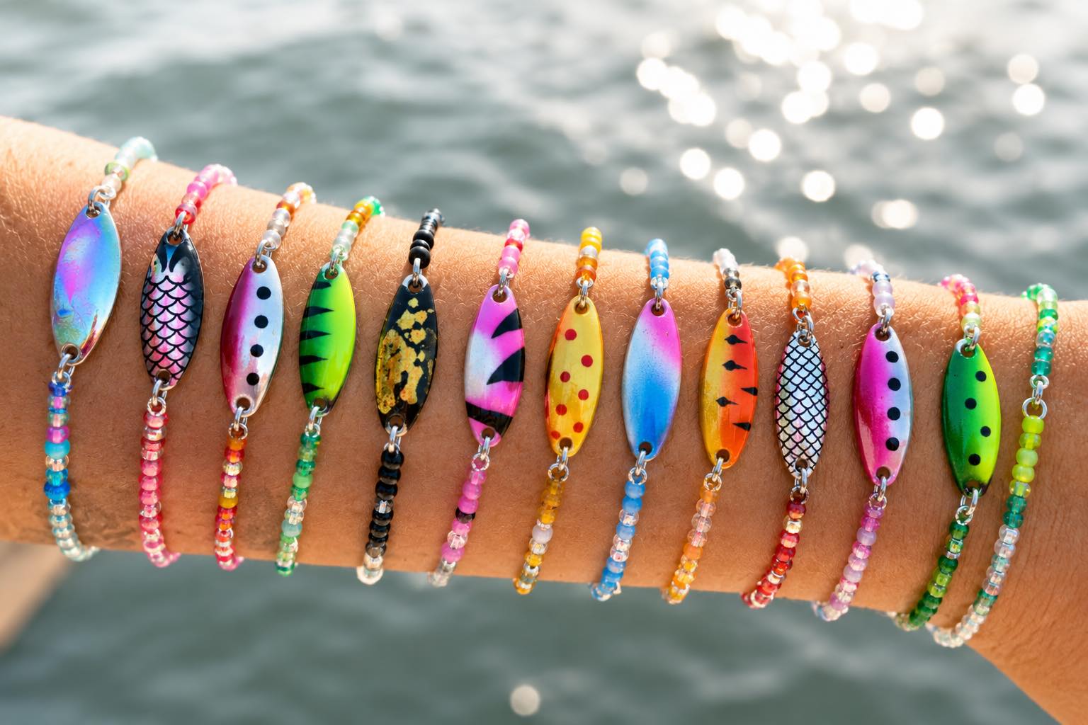 fish lure jewelry Personalized Fishing Lure, Fishing Lures stainless steel A fun fishing pendant for anglers who know their bait Vintage Articulated Fish Pendant