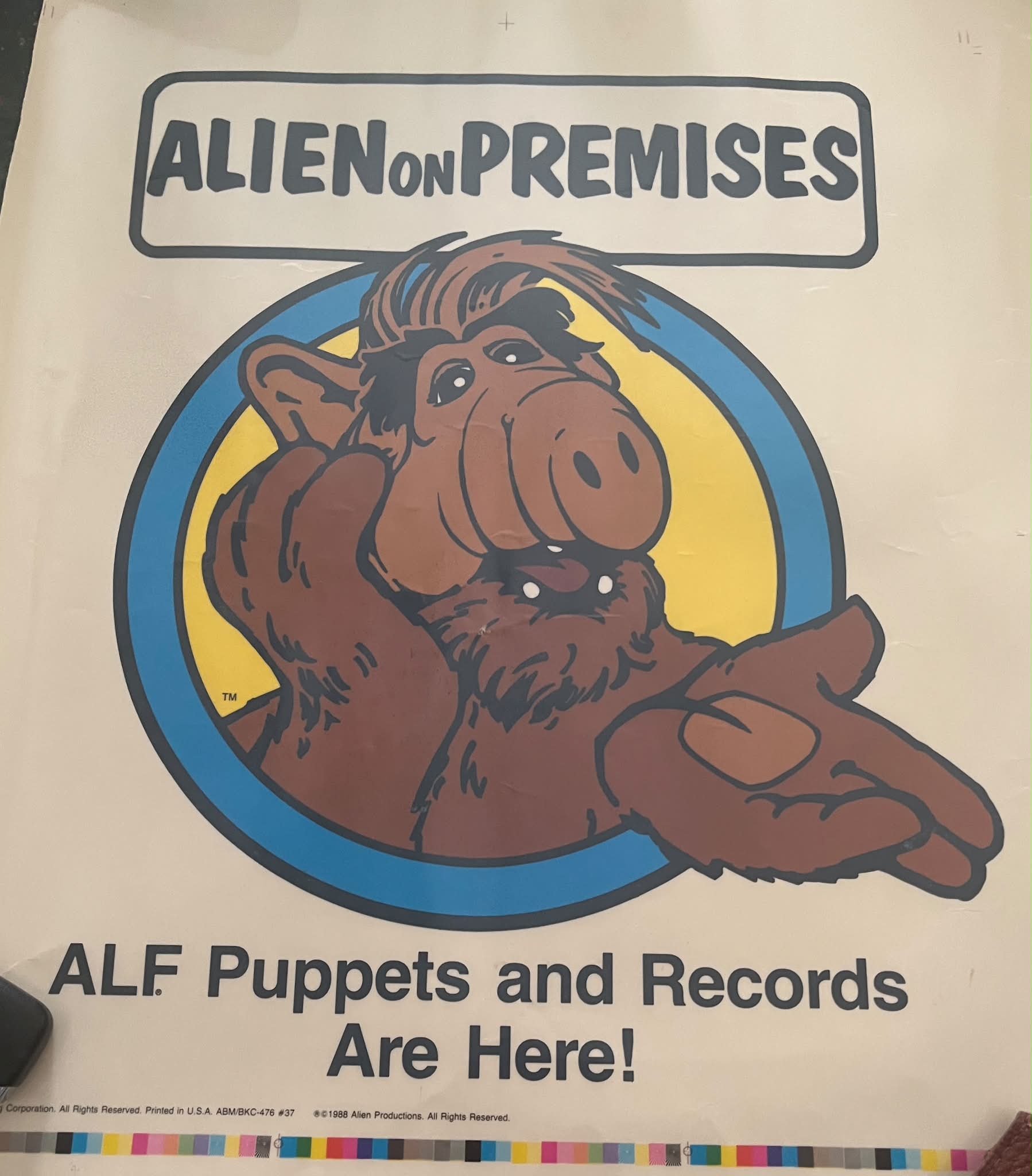 Back in 1988, Burger King gave out a set of ALF records
