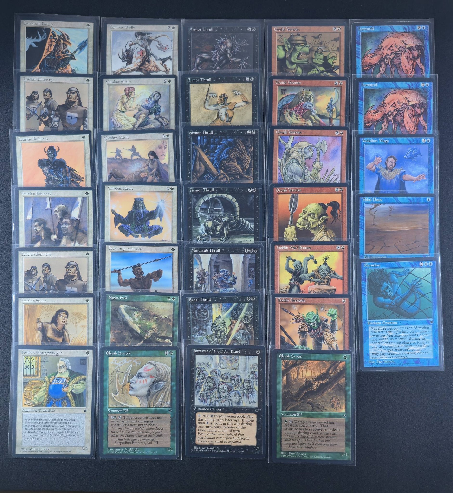 fallen empires mtg card list The set contains 102 black Hymn to Tourach  Fallen