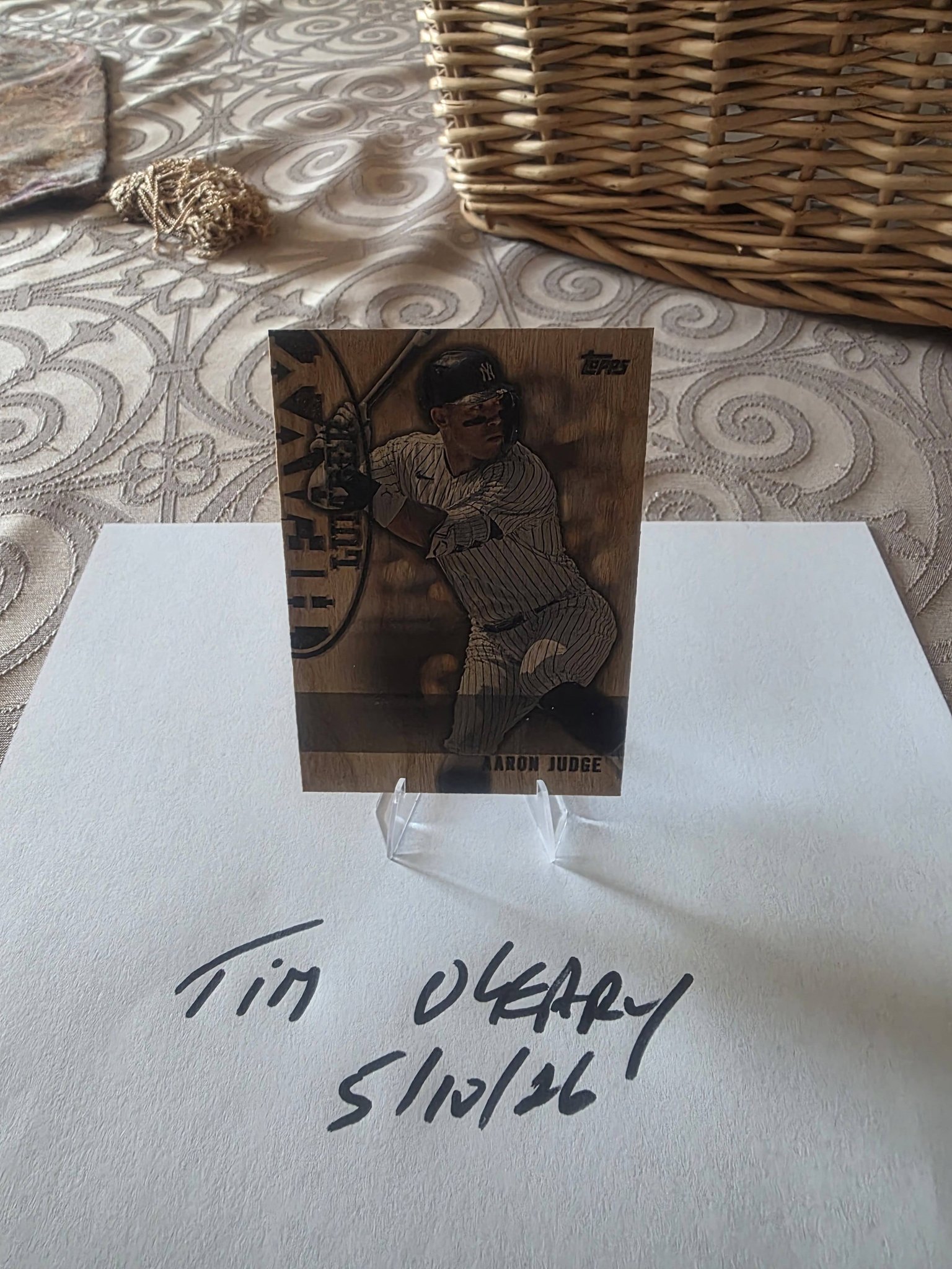2024 Topps Aaron Judge Heavy Lumber HL-3 baseball card for sale